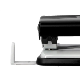 Q-connect KF14214 Taladrador Negro, Abertura 1 mm, Capacidad 10 Hojas