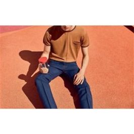 Alessi GIA24 R Mug de Viaje Caffa Acero Inoxidable 18/10 Rojo Cantimplora Térmica Oficina Ciudad