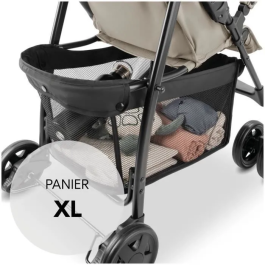 Hauck Cochecito SPORT HAU4007923171615 Plegable y Reclinable con Capota y 4 Ruedas - Azul