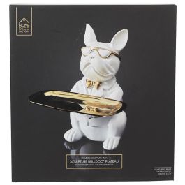 Vaciabolsillos Bulldog Blanco Home Deco Factory