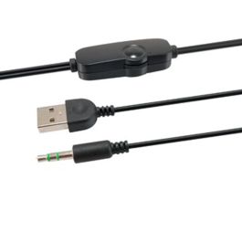 Equip Altavoces 2.0 Mini Negro para PC con Sonido Potente y Conexión USB/Jack 3.5mm