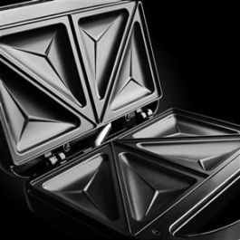 Russell Hobbs 24540-56 Sandwichera 3 en 1 Placas Hondas, Parrilla y Gofres Antiadherentes