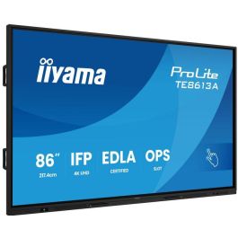 iiyama Pantalla Interactiva 86" iiWare21E 4K UHD Android 14 EDLA GMS-apps Táctil 40 Puntos PureTouch IR+ Antireflejo WiFi6 Precio: 2133.7900001. SKU: B13WJELVQ4