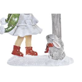 Figura Navidad Tradicional DKD Home Decor Blanco Rojo 6 x 13.5 x 11.5 cm (2 Unidades) Figura Navidad Tradicional DKD Home Decor Blanco Rojo 6 x 13.5 x 11.5 cm (2 Unidades)