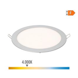 Edm Downlight LED Empotrable Redondo 20W Luz Día 4000K 1500 Lm Cromado Ø 22,5 cm Precio: 10.50000006. SKU: S7915445