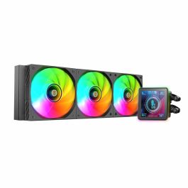 Mars Gaming ML-VISIONPRO360 Refrigeración Líquida AIO 360mm, Pantalla IPS 4", ARGB, TDP 600W Intel/AMD, Negro