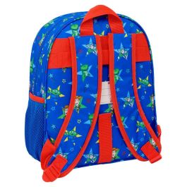 SAFTA Mochila Good Vibes Toy Story Disney Pixar 34cm Adaptable a Carrito Portamochilas con Bolsillo Lateral Portabotellas