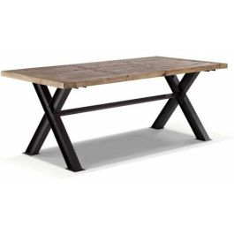 Mesa Vintage DKD Home Decor Natural Negro 100 x 78 x 200 cm Precio: 890.99000012. SKU: S3023018