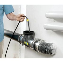 KÄRCHER Limpiatuberías 15 m Flexible para desatascar tuberías y canaletas con hidrolimpiadora - 4 chorros traseros.