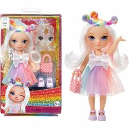 Rainbow High LIT35051531203 Muñeca Littles Rainbow de Juguete 15cm con Mascota - Regalo para Niños +4 Años