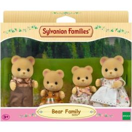 Sylvanian Families 5059 Familia de Osos con Papa, Mama, Hijo e Hija - Figuras con Ropa Extraíble y Hamburguesa - Para Niñas 4+ Años Precio: 39.49999988. SKU: B1HAWSLEFR