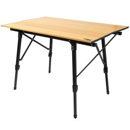 Mesa camping plegable aluminio glamping sabana aktive 90x57xh45/70cm