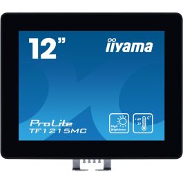 iiyama TF1215MC-B1 Monitor Táctil 12.1" (31cm) 4:3 M-Touch IP65 HDMI+DP+VGA Negro para Puntos de Venta