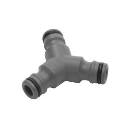 Gardena Conector de 3 vias Y 3/4" a 1/2" en polipropileno, anti UV y anti hielo