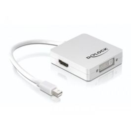 DELOCK Adapter mini Displayport 1.1 Stecker > Displayport / HDMI / DVI Buchse Passiv weiss Precio: 41.50000041. SKU: B1GL2Z2E99