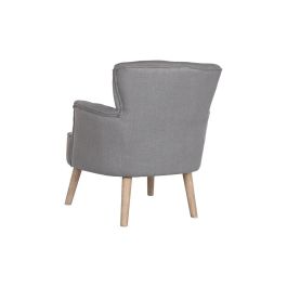 Sillón DKD Home Decor Abeto Poliéster Gris oscuro (66 x 70 x 88 cm) Sillón DKD Home Decor Abeto Poliéster Gris oscuro (66 x 70 x 88 cm)