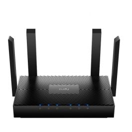 CUDY WR3000 Router Inalámbrico Doble Banda (2.4 GHz / 5 GHz) Wi-Fi 6 Gigabit Ethernet Negro Precio: 36.79000039. SKU: B125JXR92D