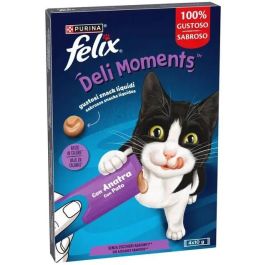 Purina Felix Delight Moments Pato Snack Liquido Para Gatos Adultos 11x4x10gr Precio: 37.6673. SKU: B14SFNKGC2