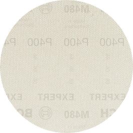 Bosch Lija de malla Expert M480 para Lijadora Rotoorbital, Ø12.5cm, Grano 400, para Madera, Pintura (Paquete de 5) Precio: 24.78999963. SKU: B1C42YVNSM
