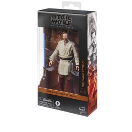 Hasbro Figura Obi-Wan Kenobi Star Wars: La venganza de los Sith The Black Series 15cm Articulada con Sable de Luz