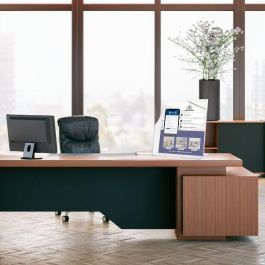 Portafolletos Sobremesa A.2000 A4 Vertical 1 Compartimento Premium Cristal