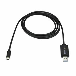 Cable USB A a USB C Startech USBC3LINK Negro Cable USB A a USB C Startech USBC3LINK Negro