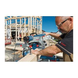 Bosch GCM 12 SDE Sierra de Inglete Deslizante para Paneles 1800W, Corte 85 x 370mm, 4000 RPM