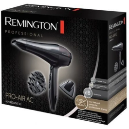 Remington Secador Pro-Air AC5999 | 2300W Potente Secador Profesional con Iones | Negro