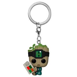 FUNKO Llavero Pocket POP Marvel I am Groot - Groot with Onesie