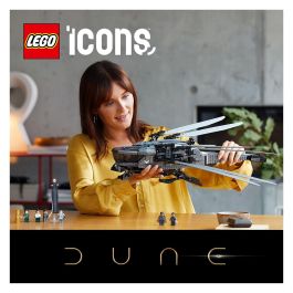 LEGO Icons Dune Atreides Royal Ornithopter 10327 Juego Construcción 1369 Piezas 18+