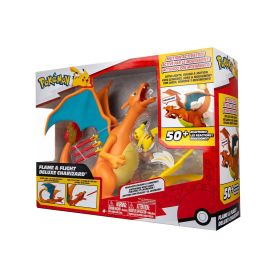 Bizak Pokemon Charizard Electrónico Vs Pikachu Figura de Lujo 63222731 con Sonidos, Luces y Movimientos Articulados, +4 Años