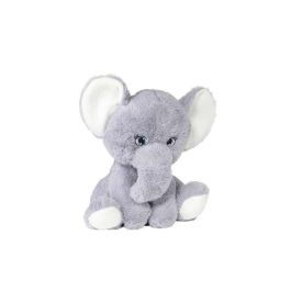Beatriz Peluche Elefante Sentado 30 cm, Apto para Bebés +0 Meses, Poliéster