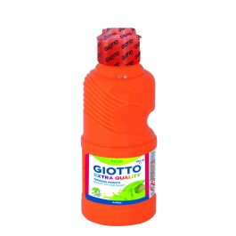 Témpera Giotto Fluo Naranja 250 ml (8 Unidades)