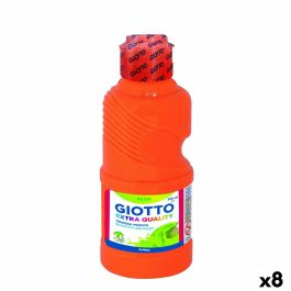 Témpera Giotto Fluo Naranja 250 ml (8 Unidades)