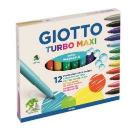 Giotto Rotuladores Turbo Maxi C-Surtidos Estuche 12 Ud