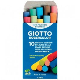 Tizas Giotto 538900 Blanco Multicolor Tizas (10 Piezas)