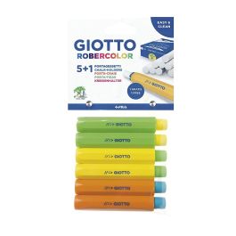 Giotto Portatizas De Plástico Colores Blíster 5+1