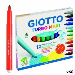 Set de Rotuladores Giotto Turbo Maxi Multicolor (60 unidades) Precio: 195.95000029. SKU: B1GKH5RCZZ