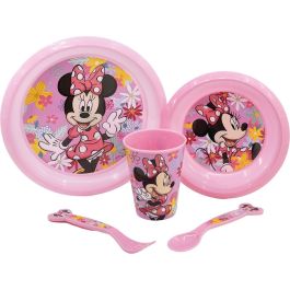 Set de Menaje Infantil Minnie Mouse CZ11312 Rosa 5 Piezas