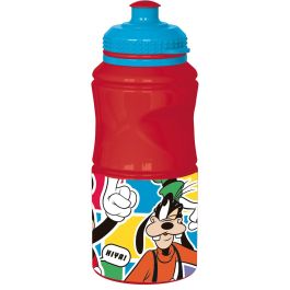 Botella de Agua Mickey Mouse CZ11345 Deportiva 380 ml Rojo Plástico