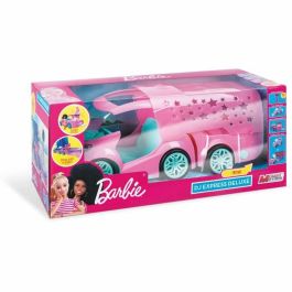 Vehículo radiocontrol - Mondo Motors - Sonidos y luces - Barbie DJ Express Deluxe - Coche con remolque/escenario musical - 50cm