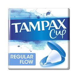 Copa Menstrual Regular Flow Tampax 8001841434896 Precio: 17.88999992. SKU: S0576466