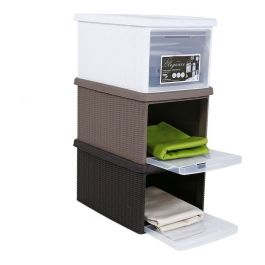 Caja Elegance Abierta Gr Beige 15L Stefanplast 29X21CM (5 Unidades) Caja Elegance Abierta Gr Beige 15L Stefanplast 29X21CM (5 Unidades)