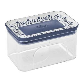 Bote Plastico Hermetico Rectang Tosca Azul 700Ml Stefanplast 10X8CM (12 Unidades) Precio: 32.49999984. SKU: S3607637
