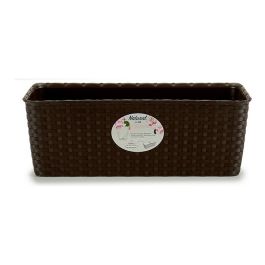 Jardinera Natural Reser Agua 40Cm Chocolate Stefanplast (12 Unidades) Precio: 58.90000006. SKU: S3601800