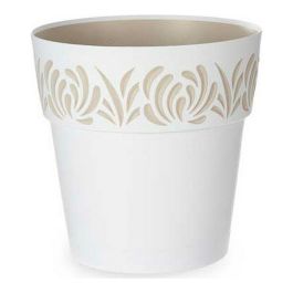 Maceta Plastico 30 Cm Gaia Blanca Stefanplast (6 Unidades) Precio: 43.49999973. SKU: S3610144