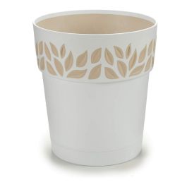 Maceta Plastico 25 Cm Cloe Blanca Stefanplast (6 Unidades) Precio: 31.95000039. SKU: S3605896