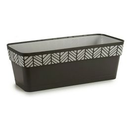 Jardinera Plastico 50 Cm Orfeo Antracita Stefanplast (12 Unidades) Precio: 89.49999982. SKU: S3603385