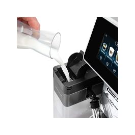 De'Longhi ECAM610.55.SB PrimaDonna Soul Máquina de Café Espresso Automática, 19 Bares, Cappuccino, Molinillo Integrado, 2.2L, Metálico