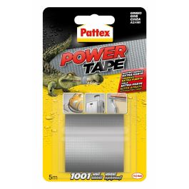 Cinta americana Pattex power tape Gris (5 m x 50 cm)